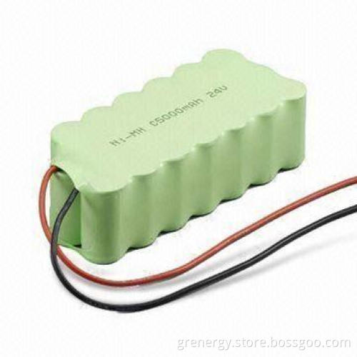NiMH Battery Pack with 24V, 5,000mAh Consumer Capacity, Suitable for Medical Products